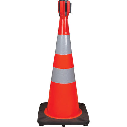 Cône de signalisation surmontable