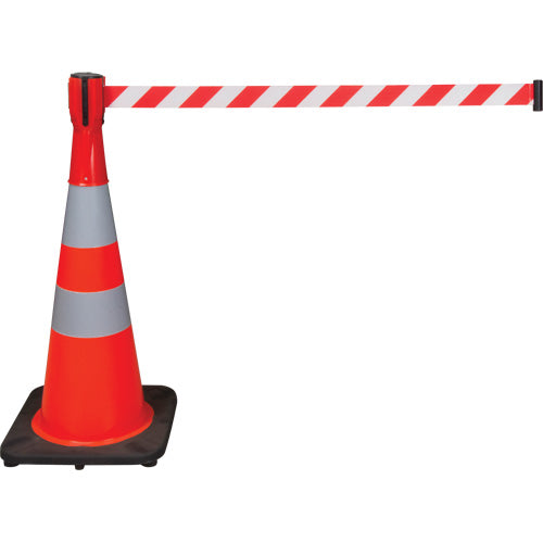 Cône de signalisation surmontable