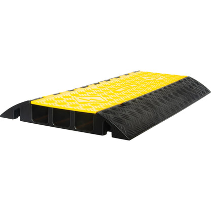Protecteur de câble en polyuréthane, 3 canaux, 90 cm L x 50 cm l x 7,6 cm H
