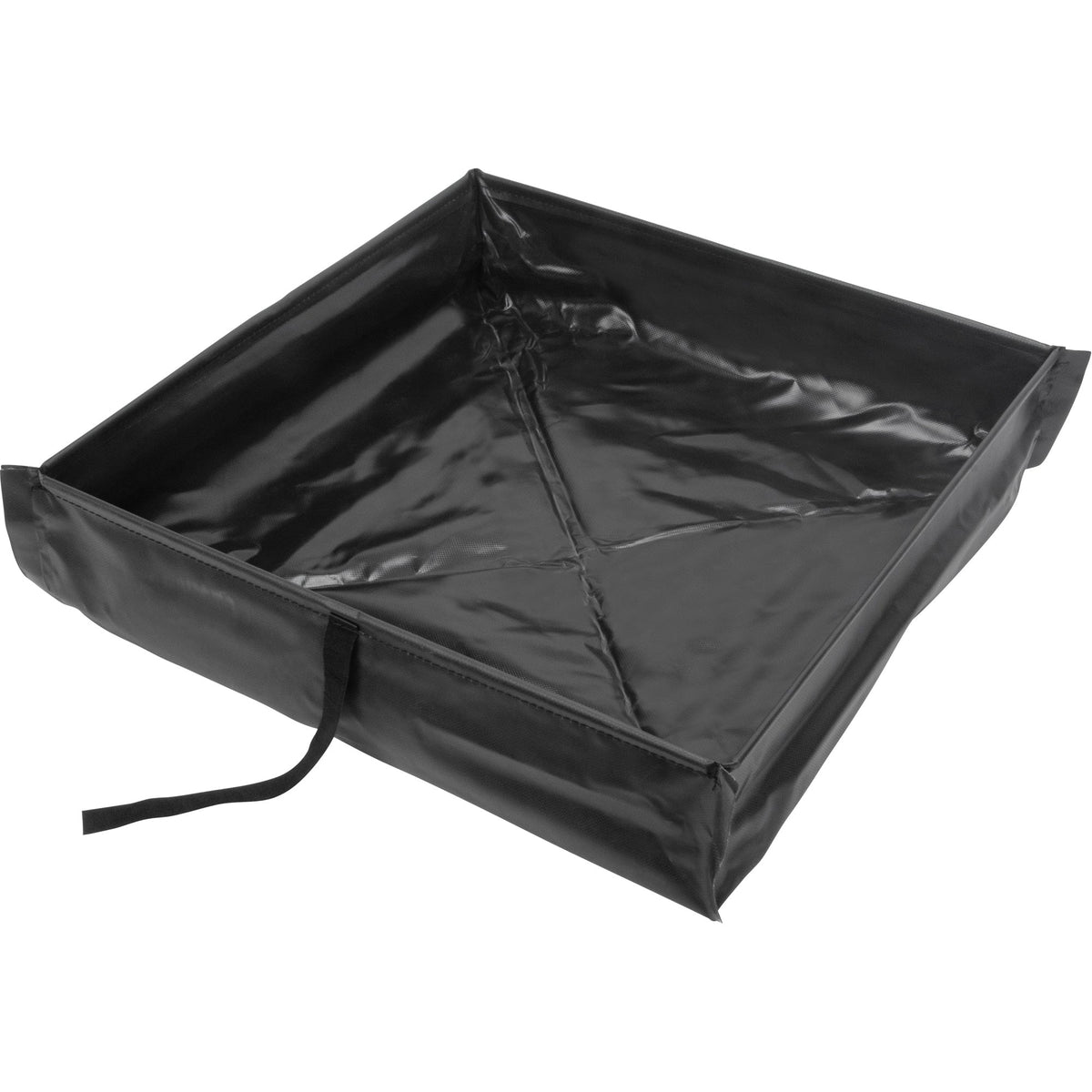 Bassin de rétention pliable à enrouler, capacité de 60 gallons US, 1,22 m L x 1,22 m l x 15,24 cm H