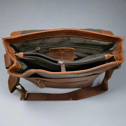 Sac bandoulière en cuir Greenwood