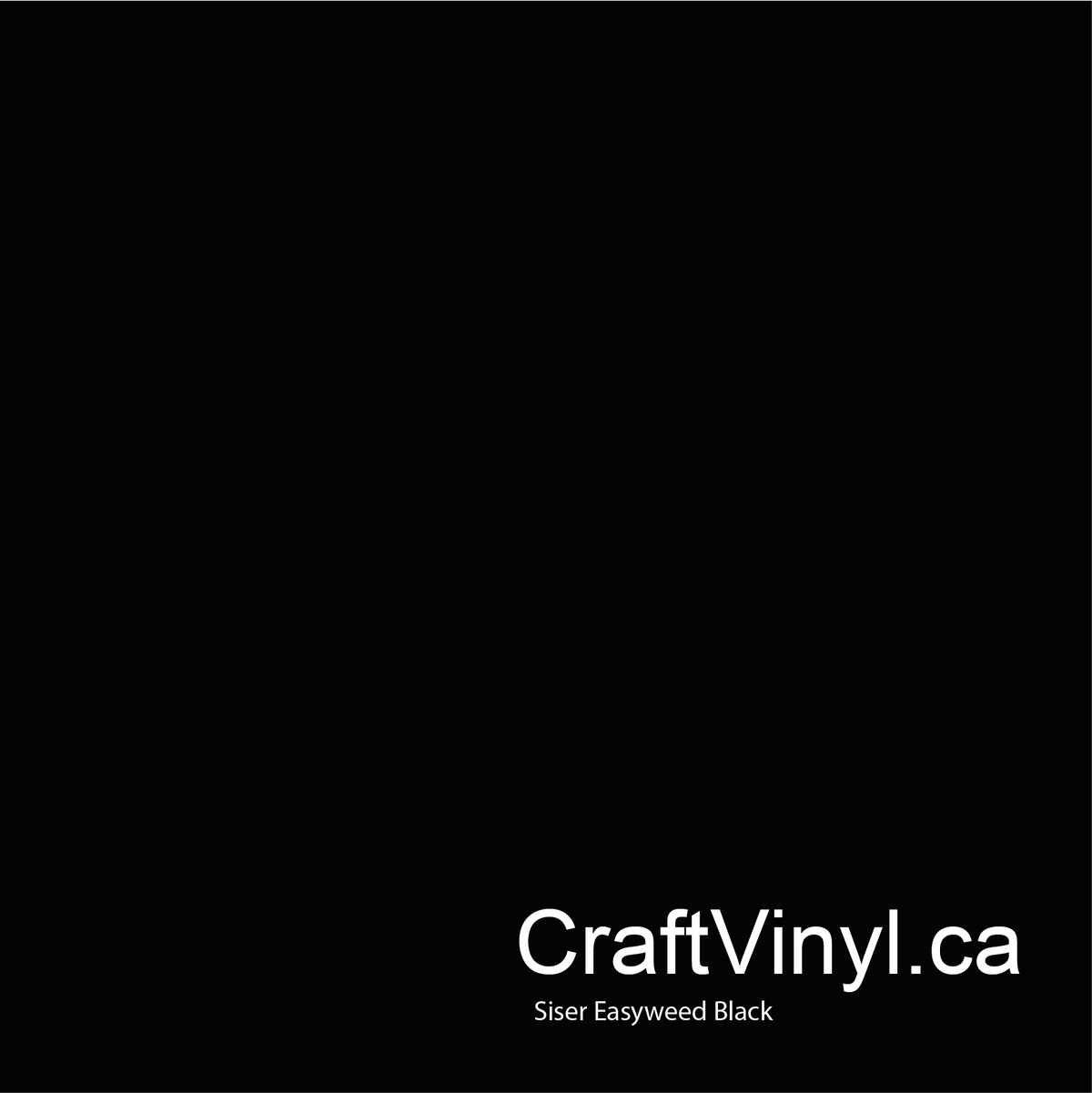 Siser Matte Black Easyweed 12" x 15ft