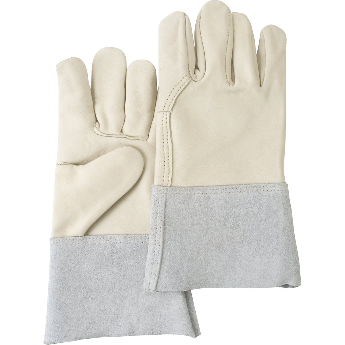 Gants de travail standard, grande taille, paume en cuir de vachette pleine fleur