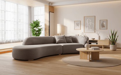 SoftTouch Suede Sofa