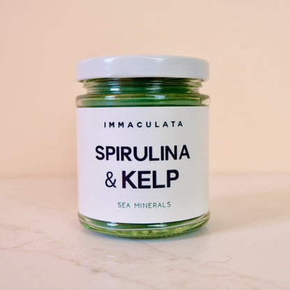 SPIRULINA AND KELP - SEA MINERALS