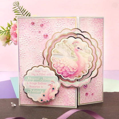 Blocs de papier Crafty Stash - Paradis des paons