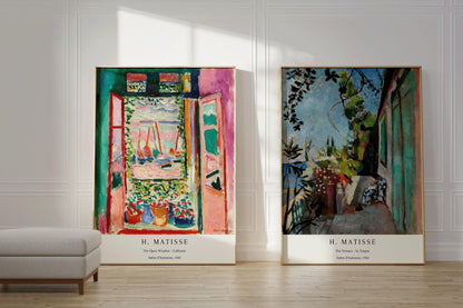 Matisse Art Prints: St. Tropez, Open Window Collioure, Fine Art Giclee