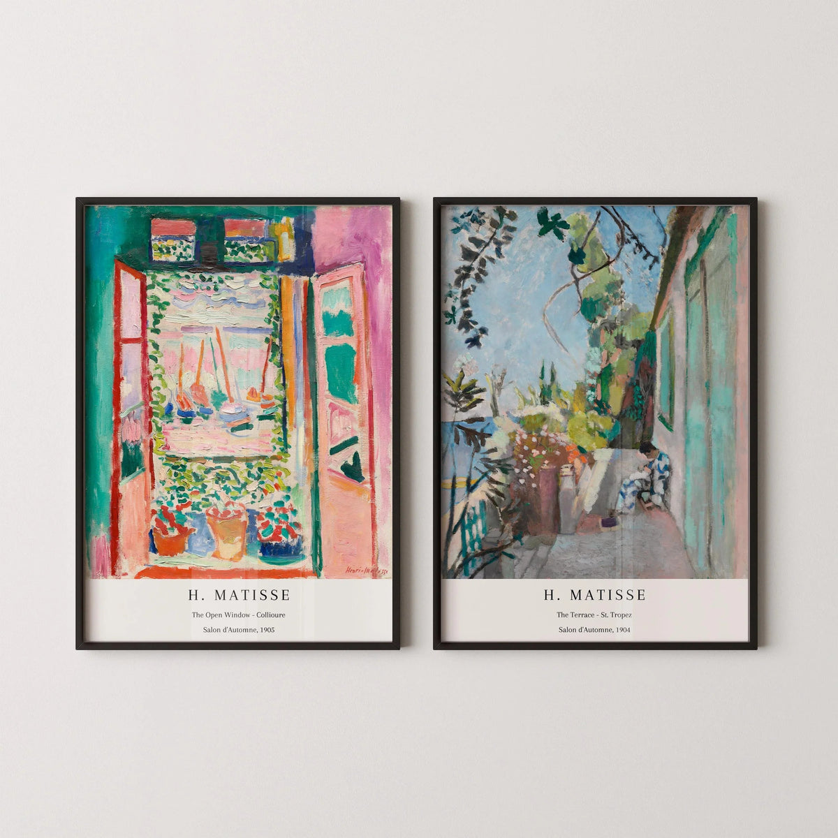 Matisse Art Prints: St. Tropez, Open Window Collioure, Fine Art Giclee