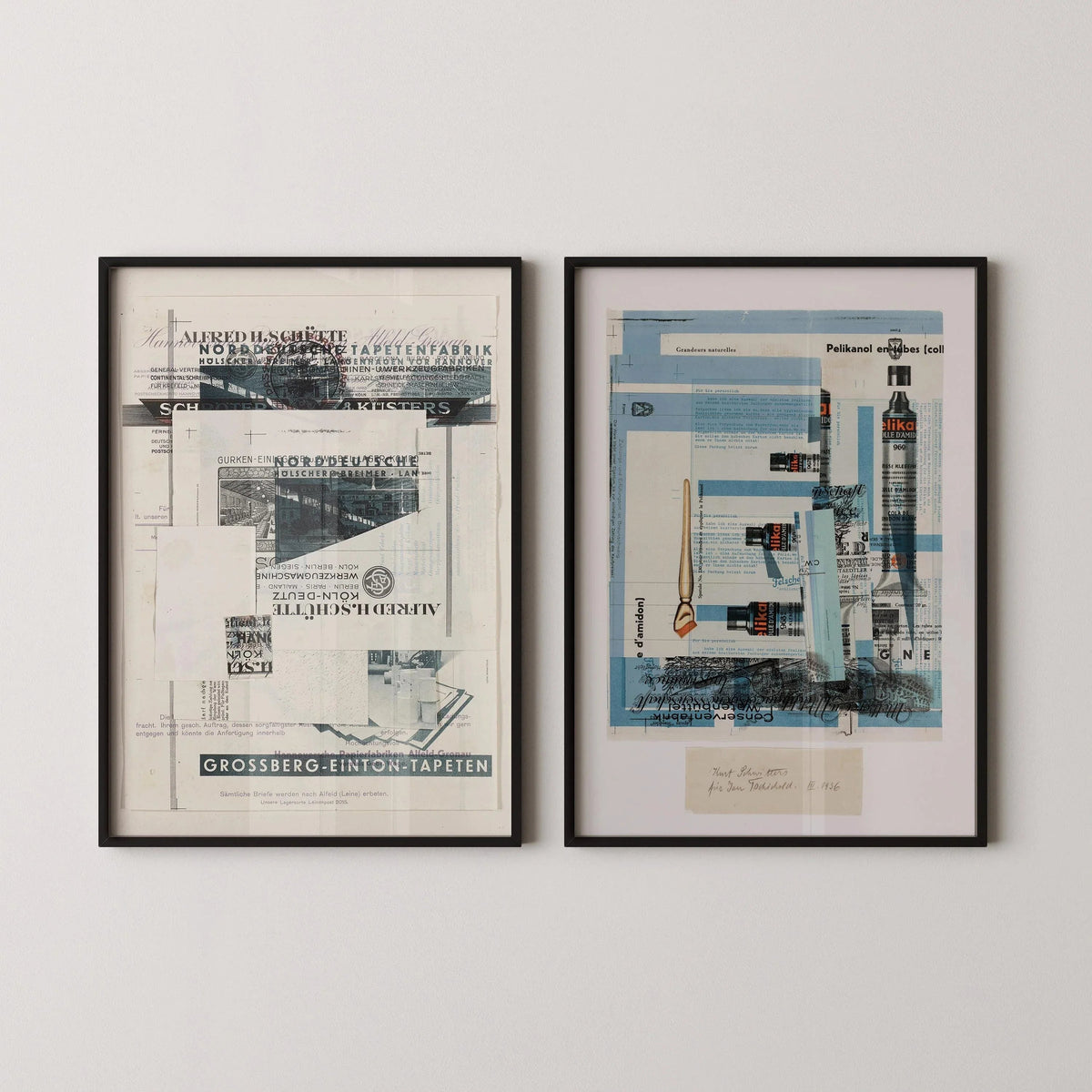 Kurt Schwitters Posters: Dadaist Bauhaus Art Prints