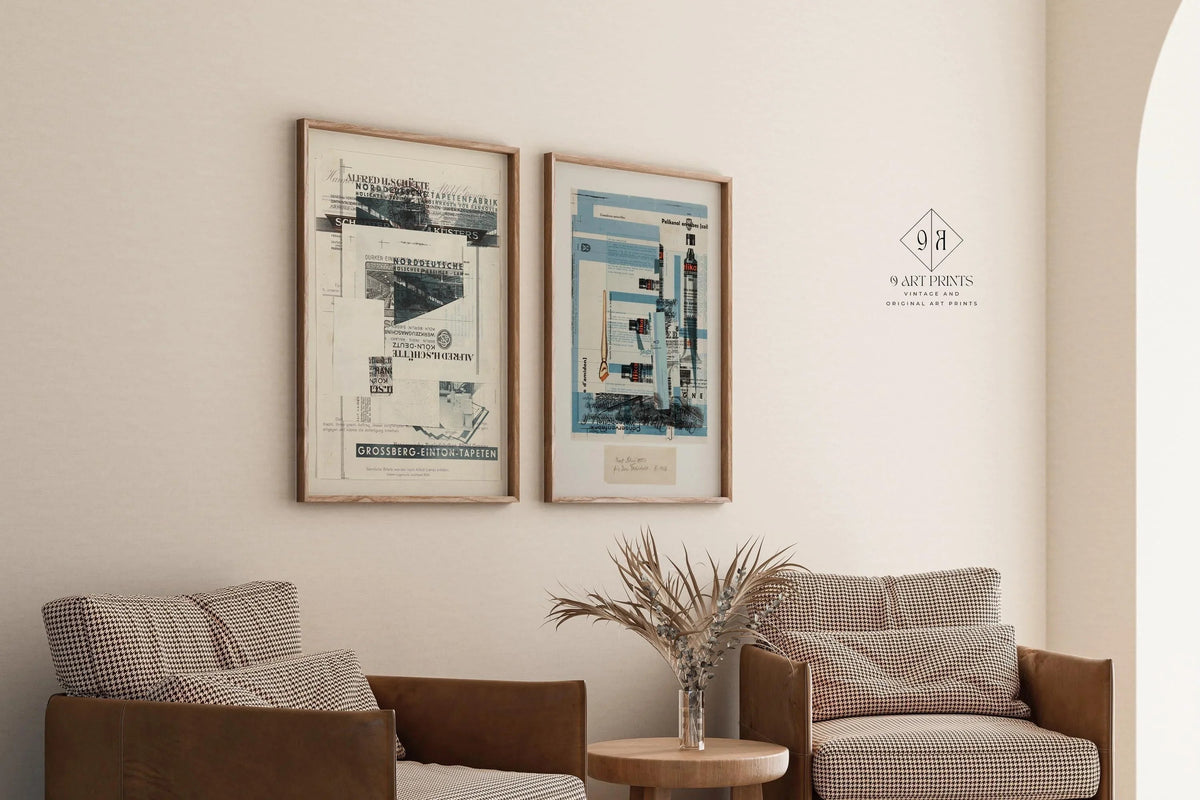 Kurt Schwitters Posters: Dadaist Bauhaus Art Prints