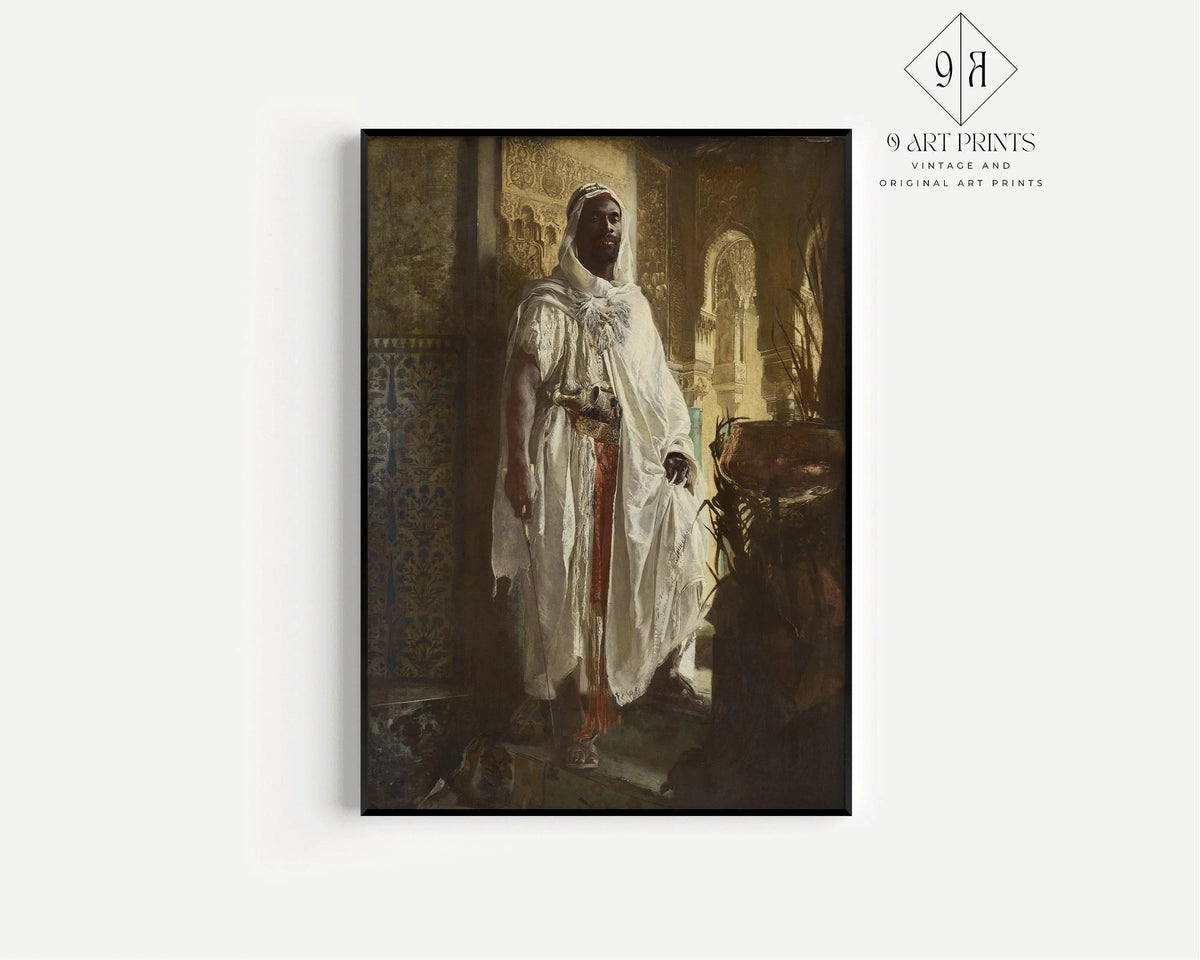 Orientalist Art Prints: Moorish Chief & King - Edouard Charlemont, Rubens