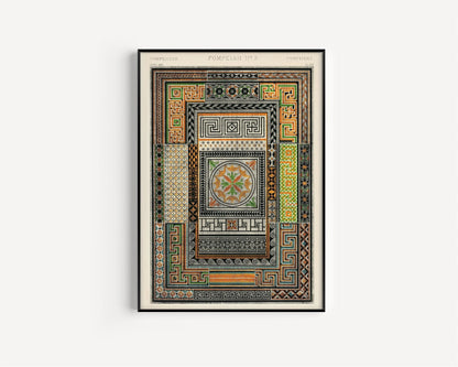 STATEMENT TRIO Owen Jones | Pompeian, Arabian and Chinese Vintage Patterns available framed