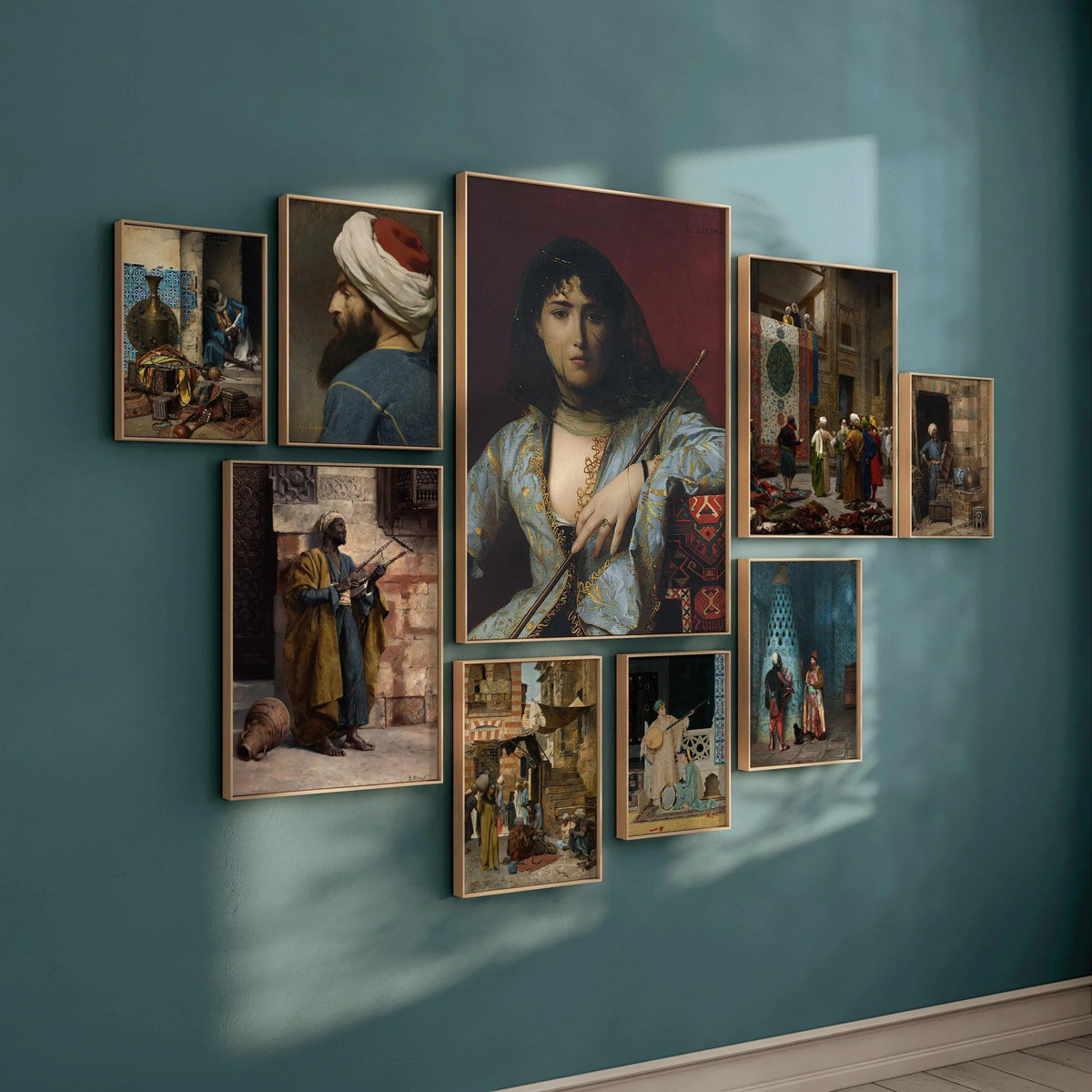Eastward Gaze: Art Prints Inspired by the Ottoman and Arab Worlds Set