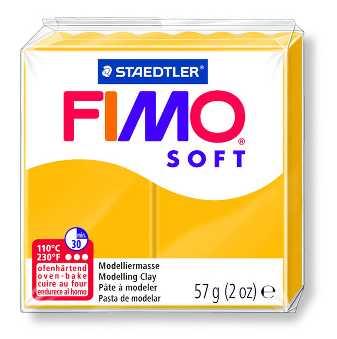 Staedtler-Mars - Pâte à modeler Fimo soft - tournesol