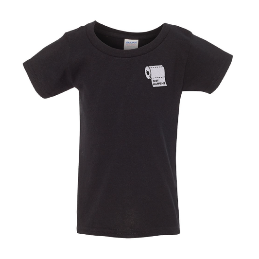 T-shirt "Shit Happens" pour tout petits brodé