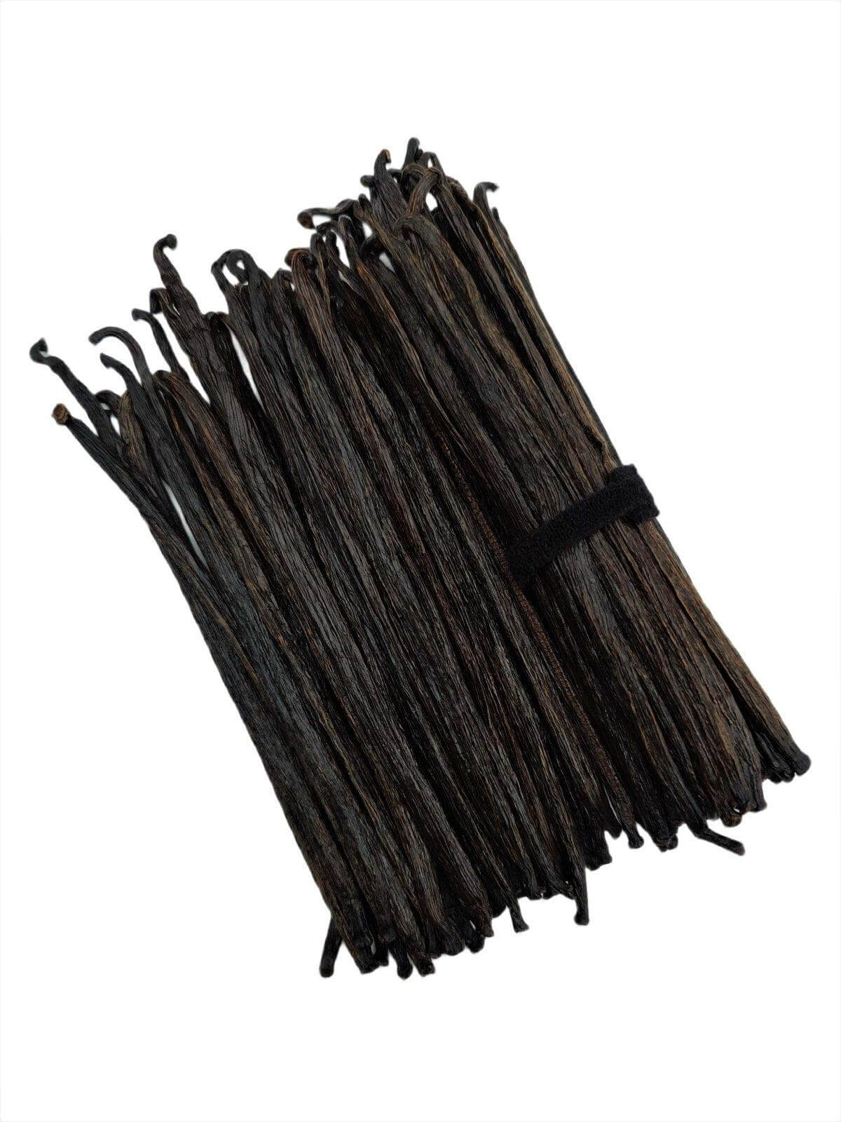 Gousses de vanille de Tahiti de grade B<br>Pour la fabrication d'extraits<BR>À la livre