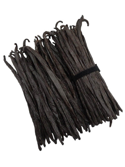 Tahitian Vanilla Beans Gourmet Grade-A <br>For Extract And Baking<BR>By Count