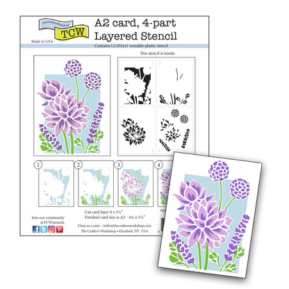 The Crafters Workshop Layered Lotus Bouquet