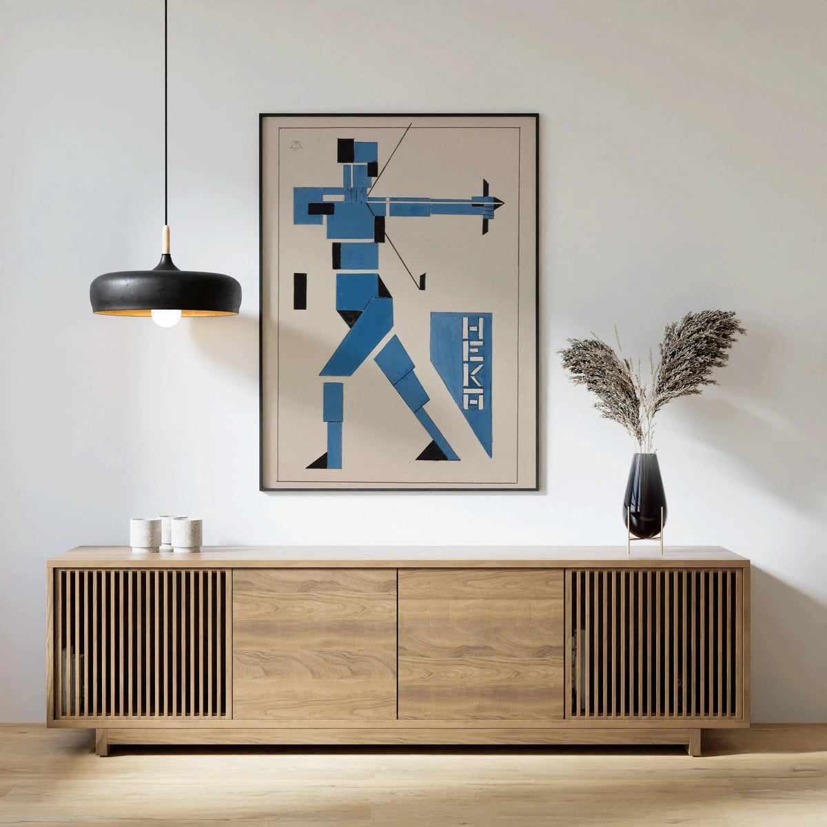Theo van Doesburg Bauhaus Print: Mid-Century Modern Giclee Art