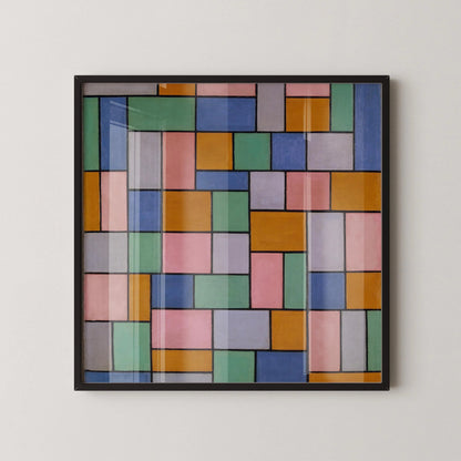 Theo van Doesburg Print: Composition in Dissonances, Bauhaus Art
