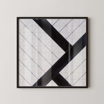 Theo van Doesburg Counter-Composition VI Print: Bauhaus Modern Art (Framed Available)