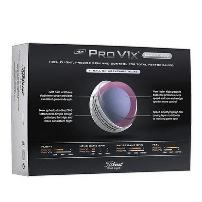 Titleist Pro V1x 2025 Enhanced Alignment Golf Balls