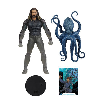 McFarlane Toys Aquaman Film Combinaison Furtive avec Topo - Exclusivité