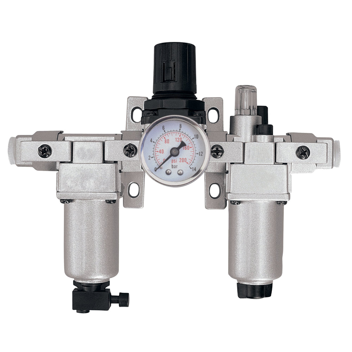 Modular Filter, Regulator & Lubricator (Gauge Included), 3/4" NPT