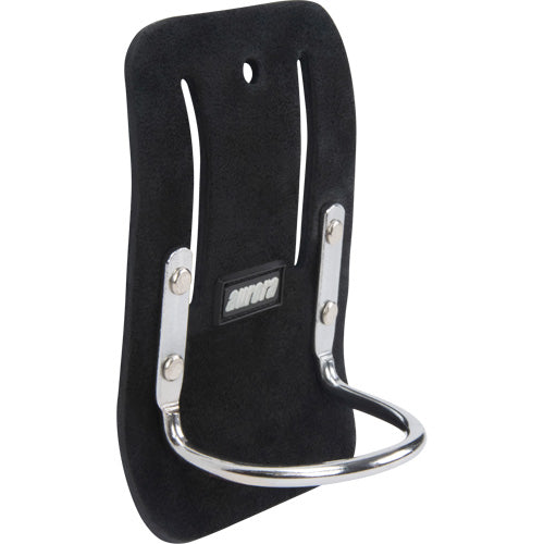 Porte-outil à boucle en acier, porte-marteau, cuir, 0 poches