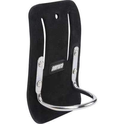 Porte-outil à boucle en acier, porte-marteau, cuir, 0 poches