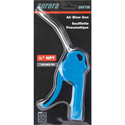 Air Blow Gun, 1/4" NPT, 30 CFM, 120 PSI