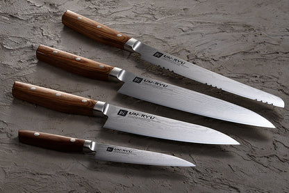 Un-Ryu VG-10 170 mm Santoku Knife 33‑Layer