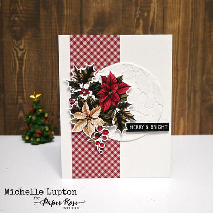 Christmas Holly Cut Aparts Paper Pack 35166