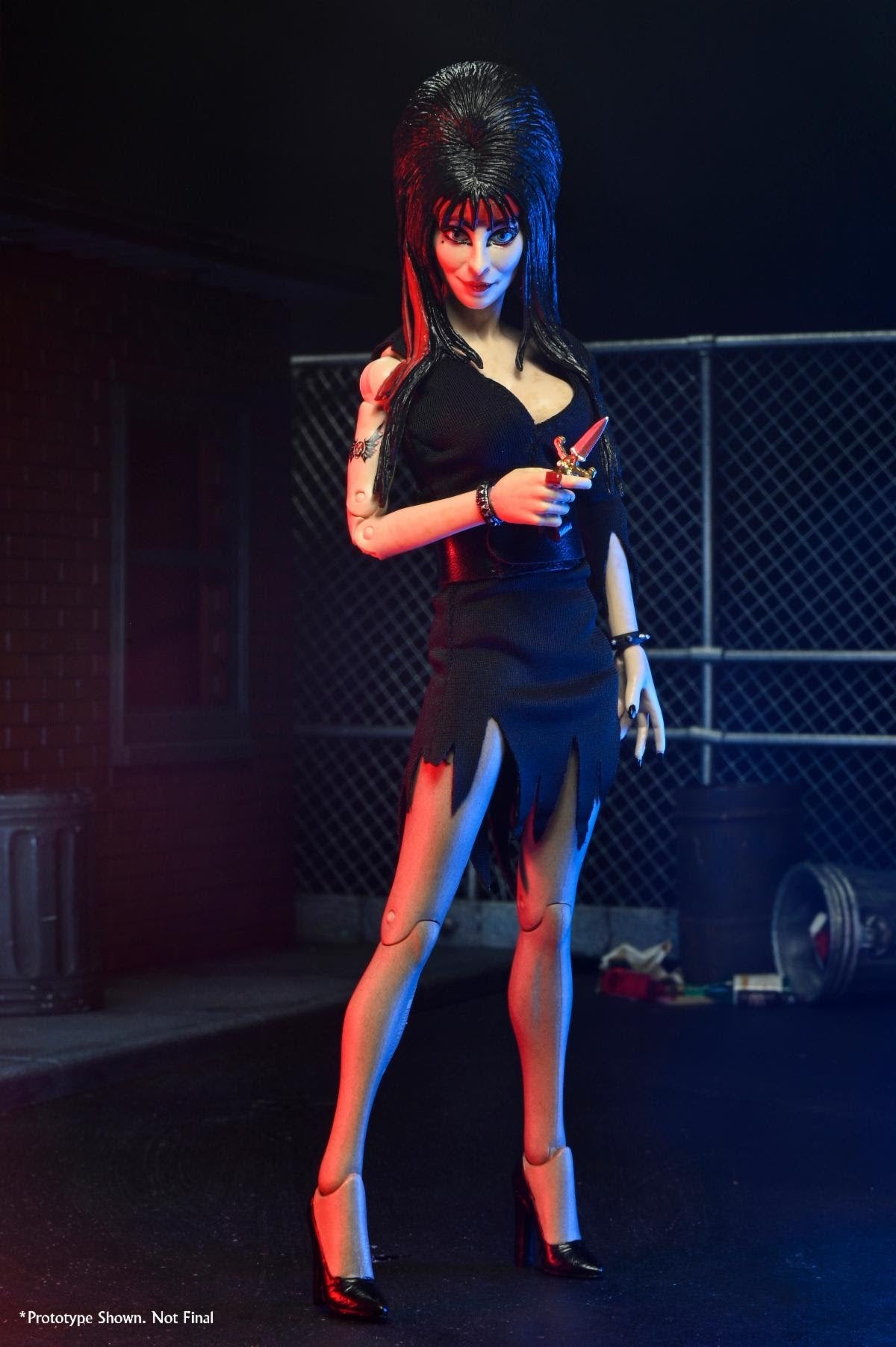 Elvira – 8” Clothed Action Figure – Commando Elvira