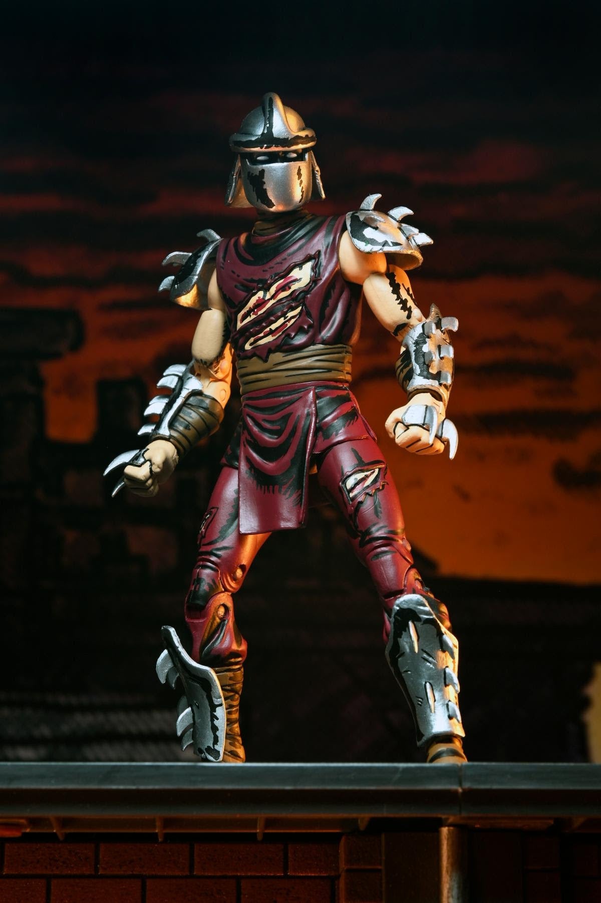 Tortues Ninja (Mirage Comics) - Figurine articulée échelle 7" – Shredder Endommagé