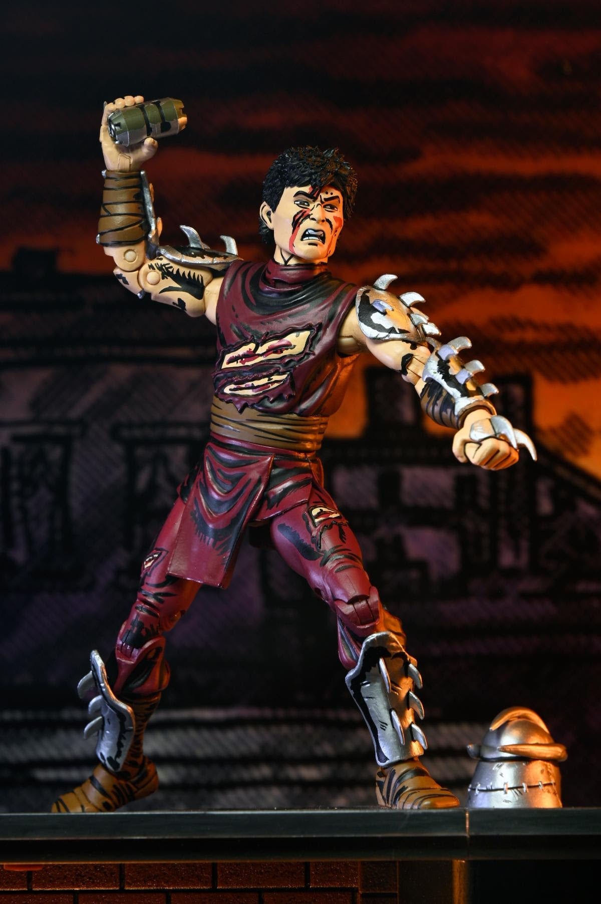 Tortues Ninja (Mirage Comics) - Figurine articulée échelle 7" – Shredder Endommagé