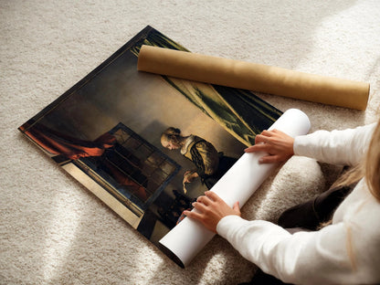 Vermeer Art Print: Girl Reading Letter, Museum Quality Giclee