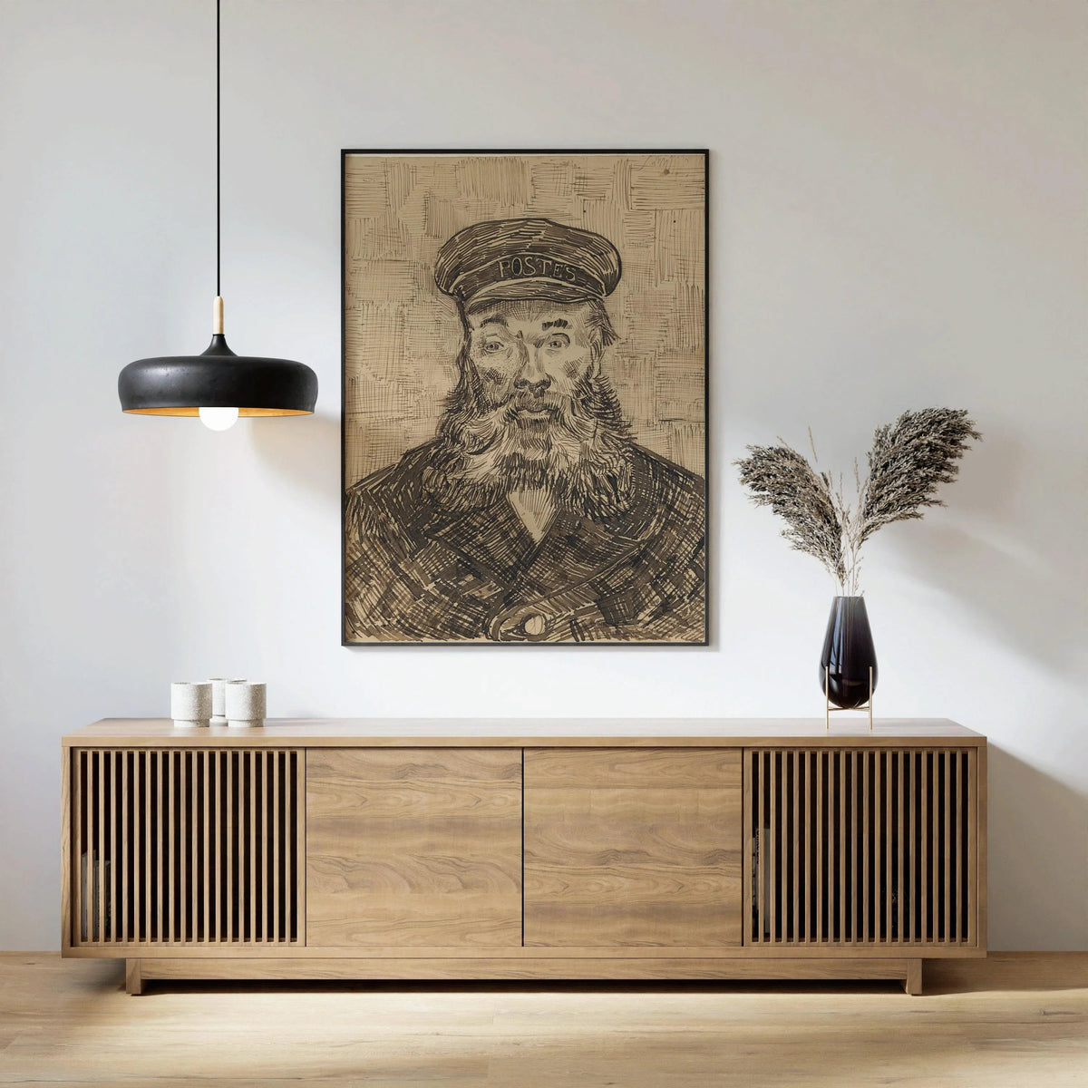 Van Gogh Postman Print: Impressionist Fine Art, Giclee on Hahnemuhle Paper