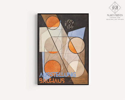 Bauhaus Exhibition Poster: L√°szl√≥ Moholy-Nagy Geometric Art Print