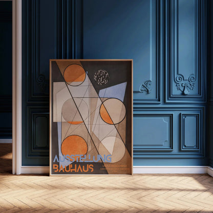 Bauhaus Exhibition Poster: L√°szl√≥ Moholy-Nagy Geometric Art Print