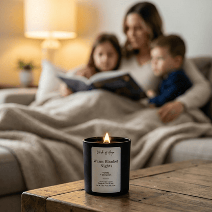 Chandelle nuits chaudes et douillettes | Cannelle + Vanille