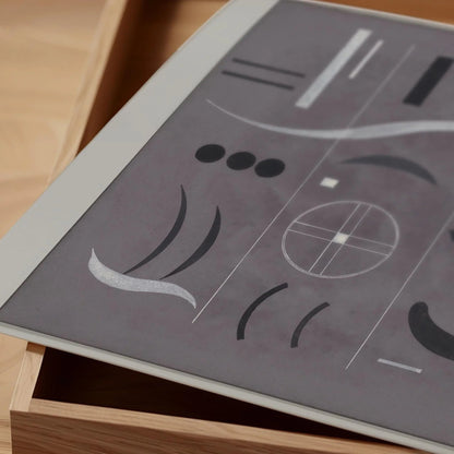 Kandinsky Bauhaus Art Print: Mid-Century Modern Giclee on German Etching Paper