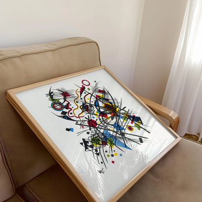 Kandinsky Bauhaus Giclee Print: Mid-Century Modern Art (Available Framed)