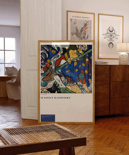 Wassily Kandinsky - St. George | Modern Abstract Art (available handframed or unframed)