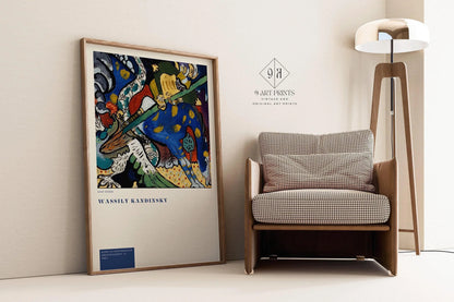 Wassily Kandinsky - St. George | Modern Abstract Art (available handframed or unframed)