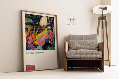 Wassily Kandinsky - White Noise (Weisser Klang) | Modern Abstract Art (available handframed or unframed)