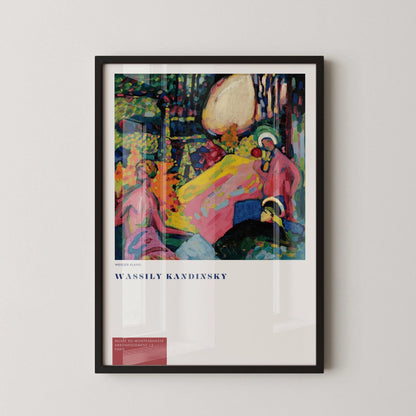 Wassily Kandinsky - White Noise (Weisser Klang) | Modern Abstract Art (available handframed or unframed)