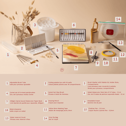 STARTER KITS - Watercolor Painting