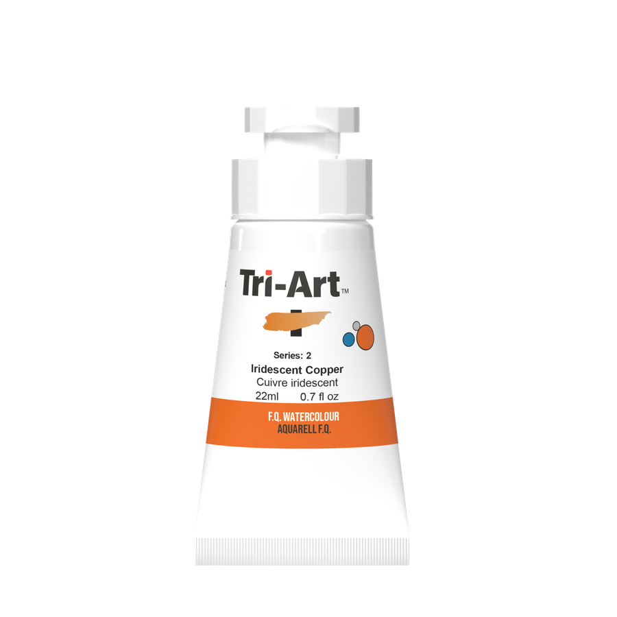 Aquarelles Tri-Art - Cuivre irisé