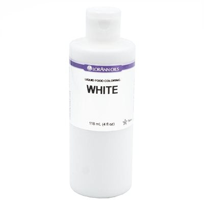 White Liquid Food Color - Liquid Food Coloring - 4 oz, 1 Gallon - Ships Free Within Canada on Orders Above CAD $199